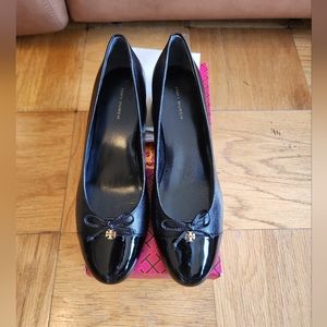 NEW! Tory Burch Cap-Toe Ballet Pumps